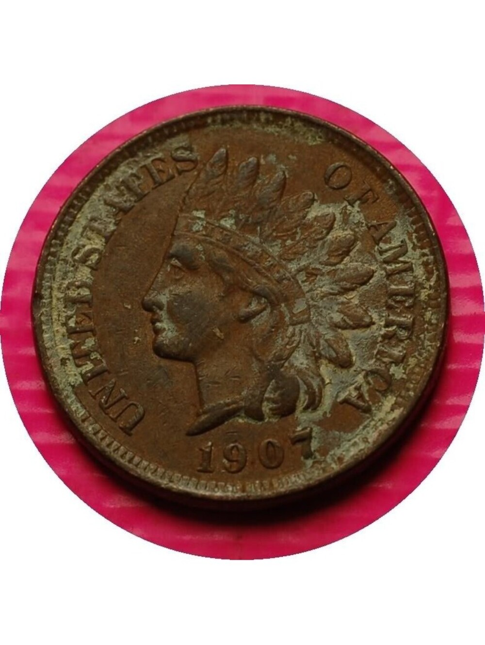 W431 1907 Indian Head Cent Penny 1c - Check Out Our Store FULL LIBERTY SHOWING!!